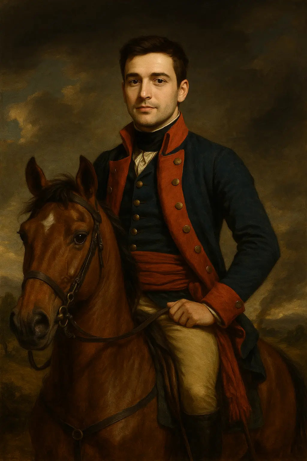 Custom 18th-Century Style Portrait - From Your Photo