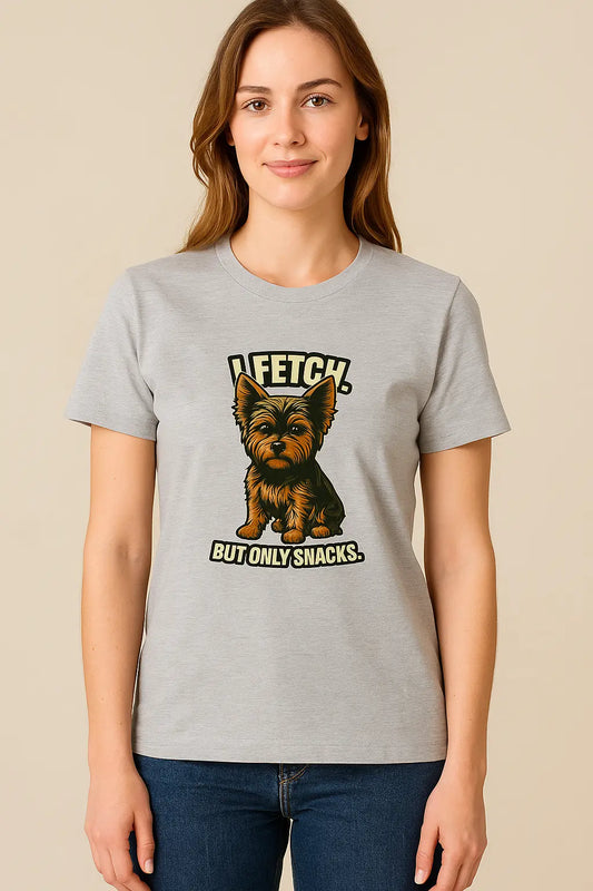 Custom Cartoon Pet T-Shirt - Add a Slogan or Fun Phrase