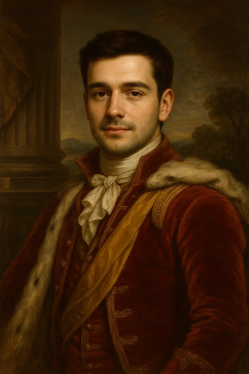 Custom 18th-Century Style Portrait - From Your Photo